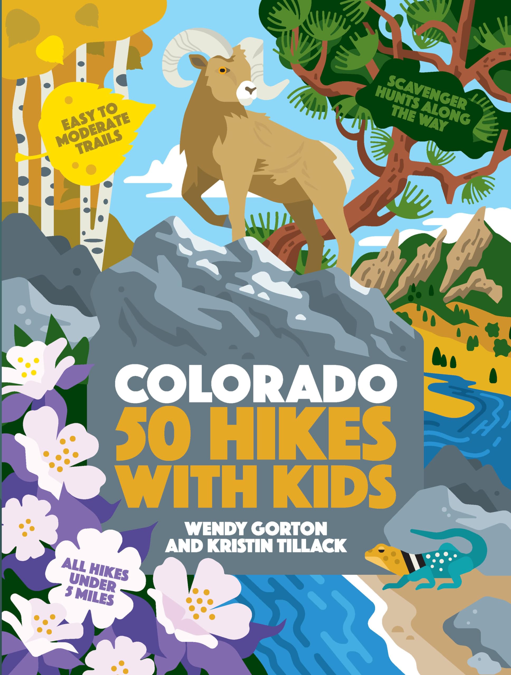 50 Hikes with Kids Colorado cover